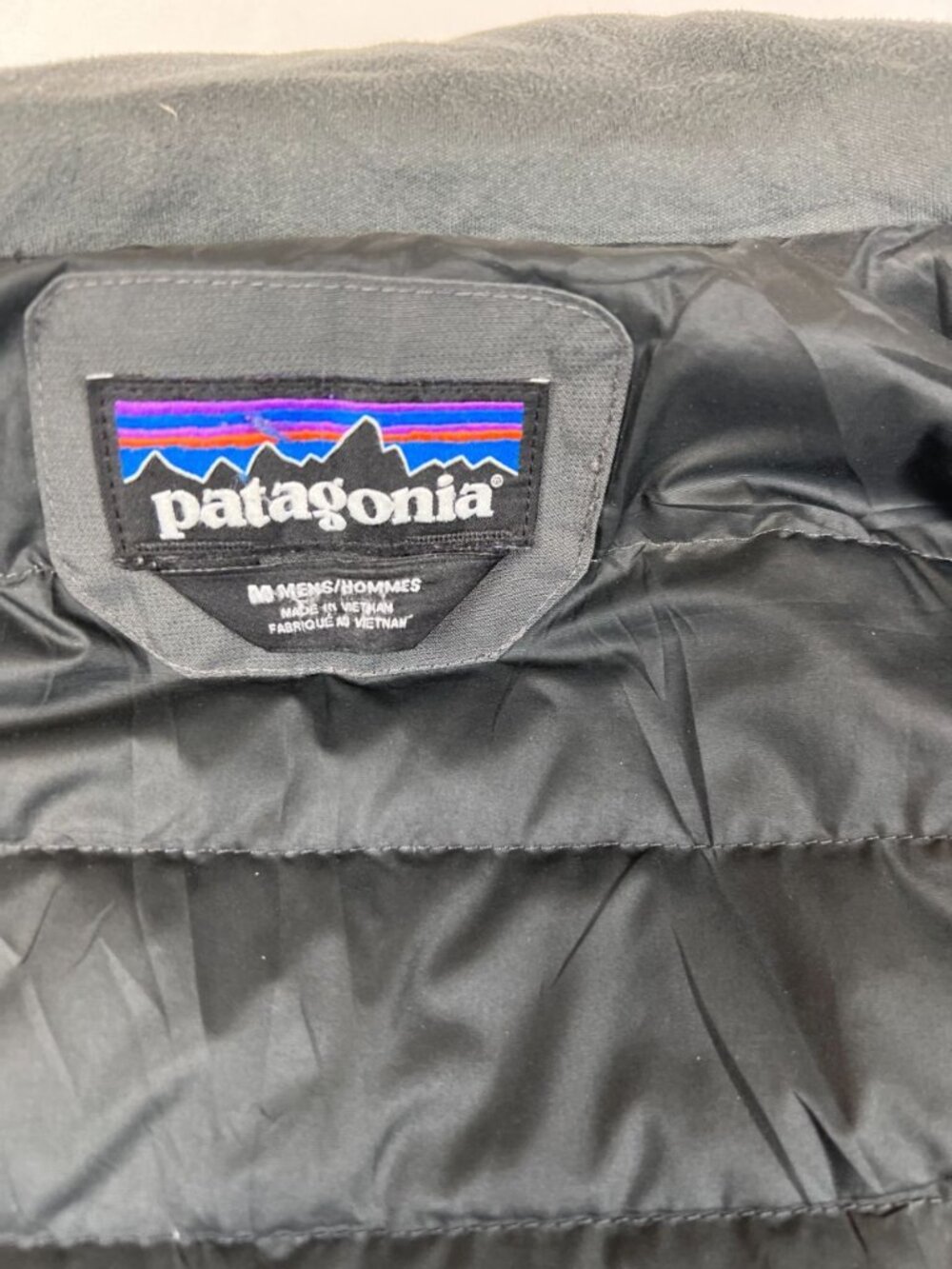 Patagonia Mens M Topley Down Jacket Grey H2No Waterproof Puffer Parka Coat FA19 - Picture 3 of 13